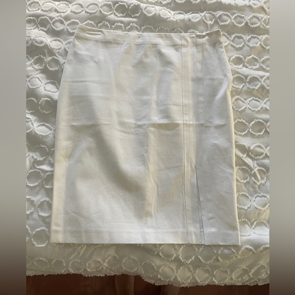 Ralph Lauren White Pencil Skirt - Picture 7 of 9